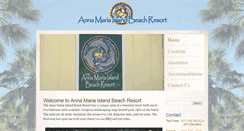Desktop Screenshot of annamariaislandbeachresort.com